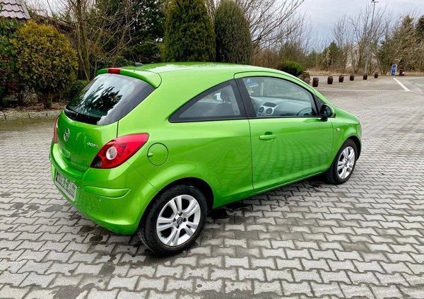 Opel Corsa cena 17600 przebieg: 139000, rok produkcji 2012 z Jarocin małe 326